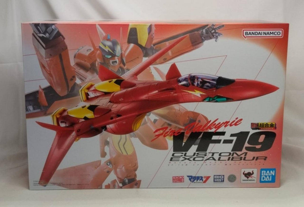 BANDAI DX Chogokin VF-19 Modified Excalibur Heatset Basara Special