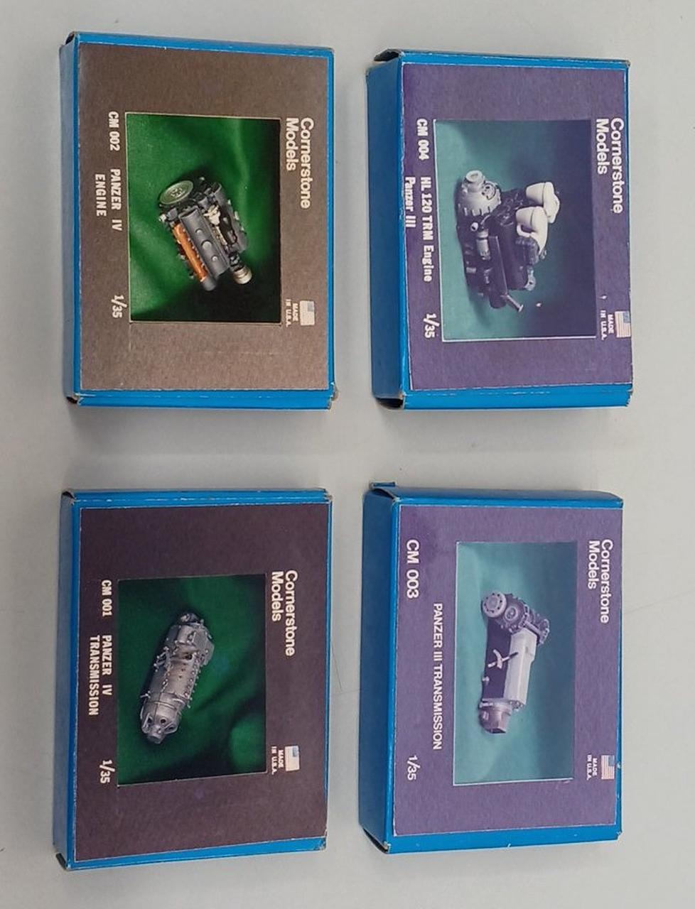 Corner Stone Model Panzer IV 4-piece set 1/35 scale - Banzai Thrifting | BanzaiHobby