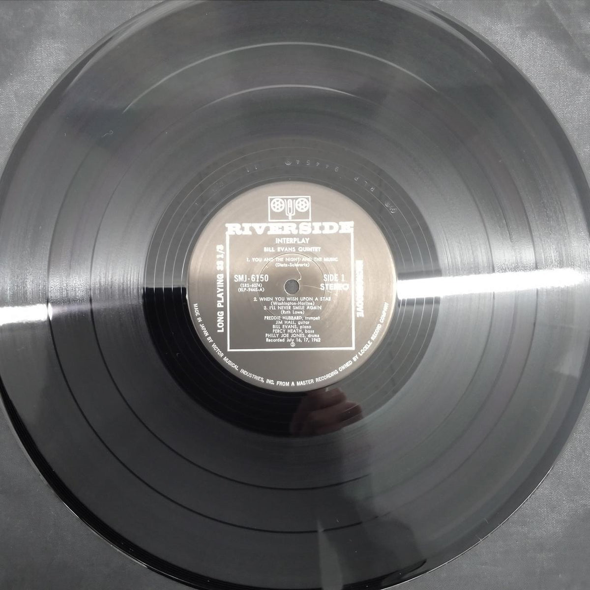 RIVERSIDE EX BILLEVANS QUINTET/INTERPLAY SMJ-6150