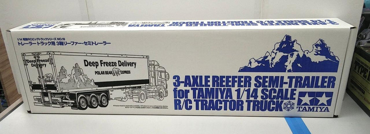 Tamiya 3-Axle Reefer Semi-Trailer for Trailer Trucks - Banzai Thrifting | BanzaiHobby