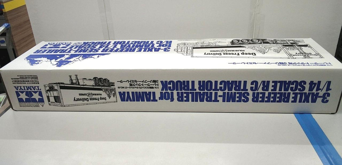 Tamiya 3-Axle Reefer Semi-Trailer for Trailer Trucks - Banzai Thrifting | BanzaiHobby