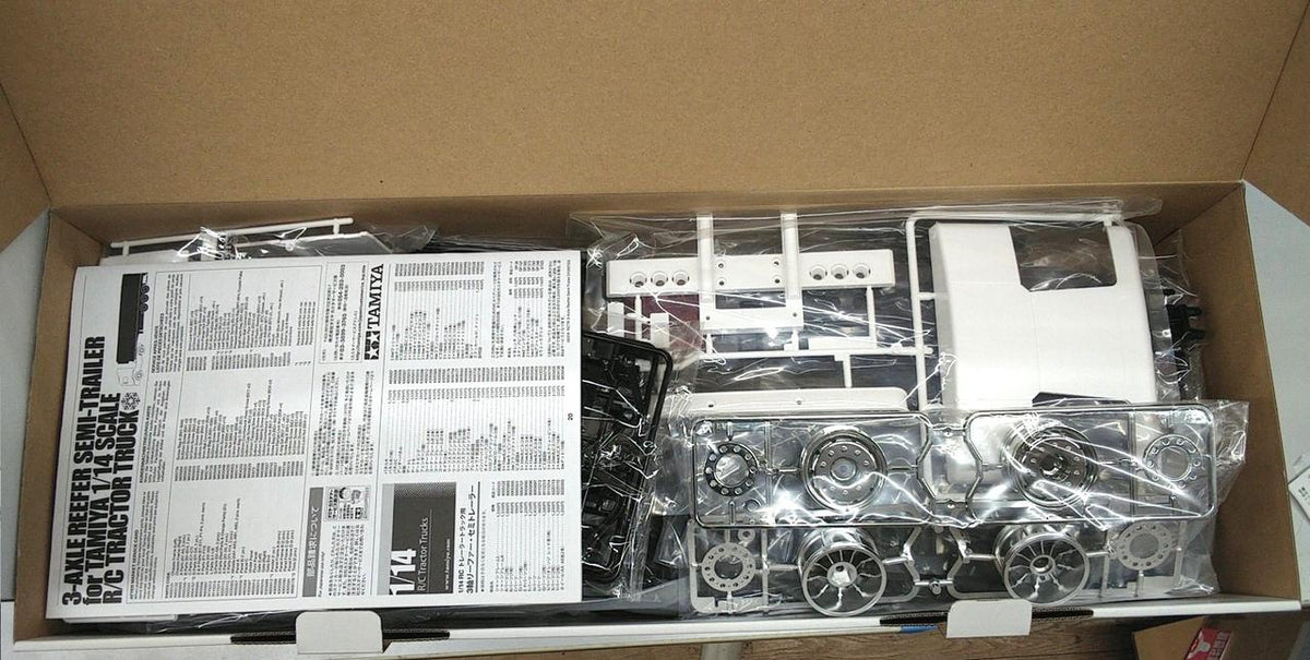 Tamiya 3-Axle Reefer Semi-Trailer for Trailer Trucks - Banzai Thrifting | BanzaiHobby