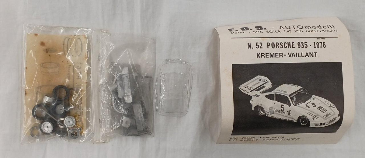 F.D.S AUTOMODELLI 1/43 Metal Kit PORSCHE 935 1976 - Banzai Thrifting | BanzaiHobby