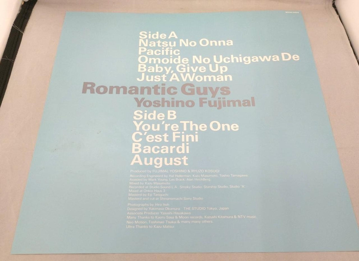 MOON Record Software Romantic Guys / Fujimaru Yoshino