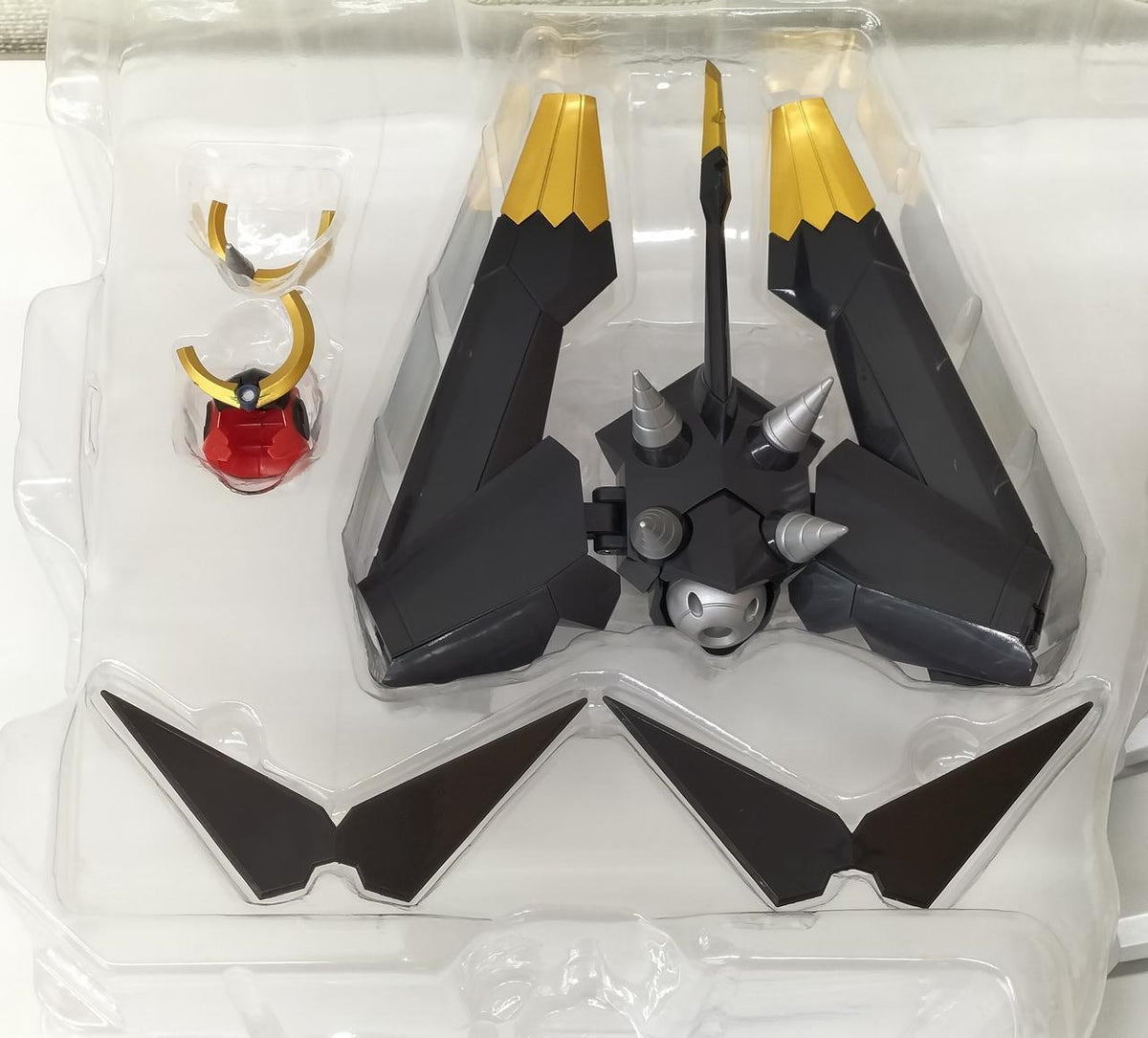 BANDAI Chogokin Soul GX-07 Complete Transformation Combination Gurren Lagann & High-Rotation Giga Drill Set