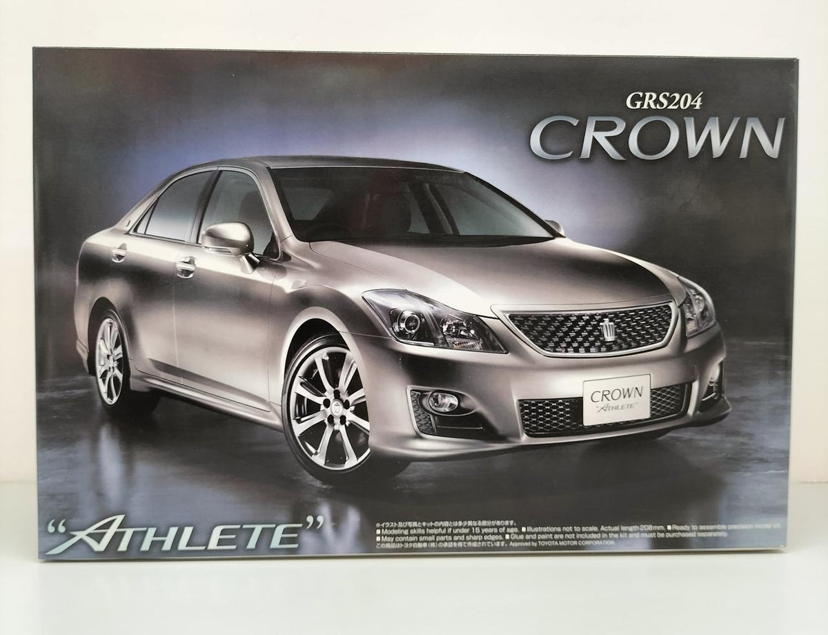 Qingdao Cultural Teaching Materials Company 1/24 The Best Car GT Series 12 GRS204 Crown 3.5 Athlete '08 - Banzai Thrifting | BanzaiHobby