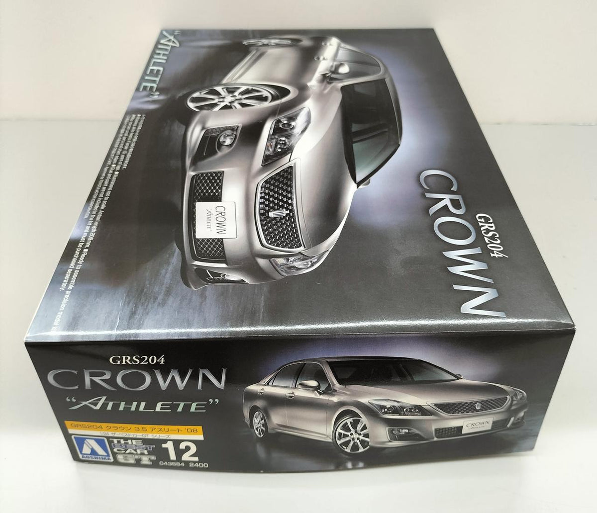 Qingdao Cultural Teaching Materials Company 1/24 The Best Car GT Series 12 GRS204 Crown 3.5 Athlete '08 - Banzai Thrifting | BanzaiHobby