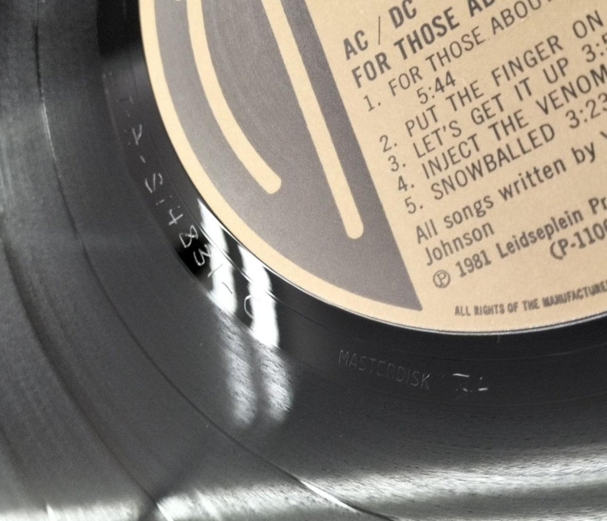 ATLANTIC AC/DC - FOR THOSE ABOUT TO ROC P-11068A