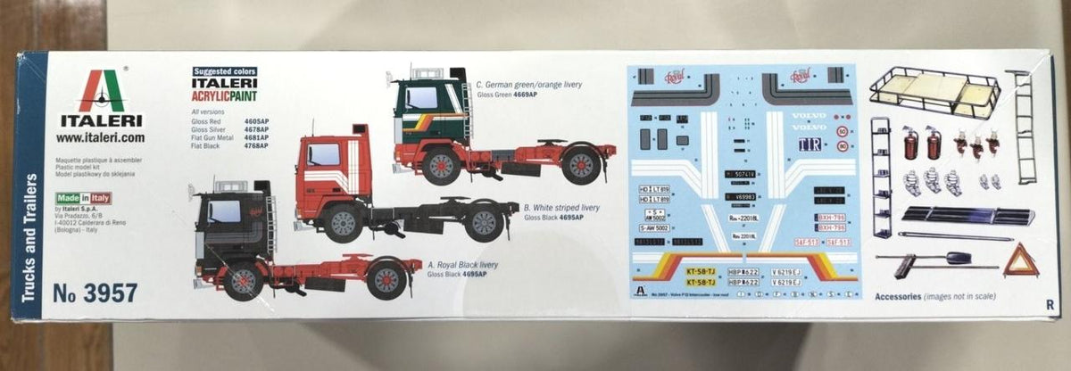 Italeri Volvo F-12 Intercooler Low Roof - Banzai Thrifting | BanzaiHobby