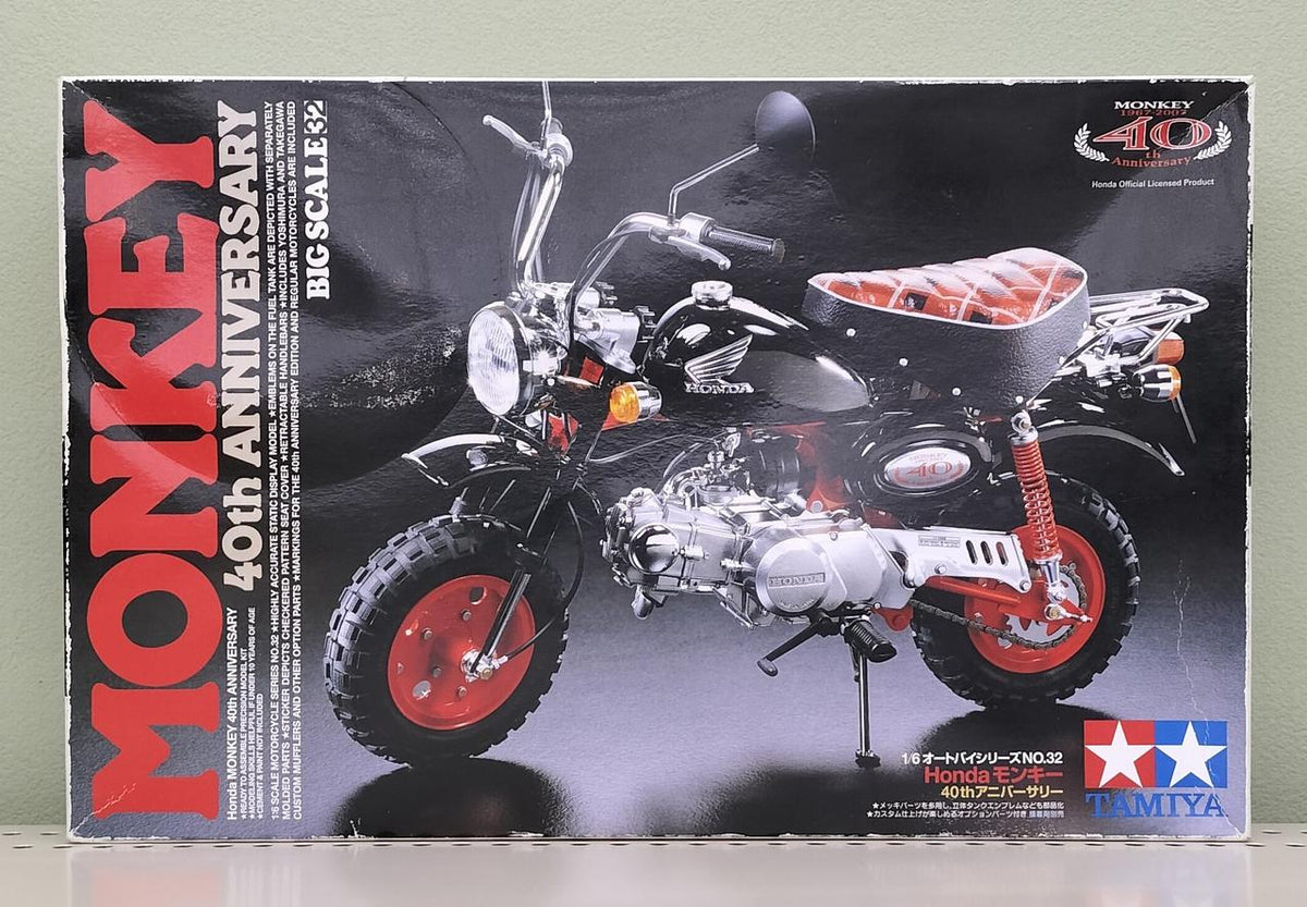 TAMIYA Plastic Model HONDA Monkey 1/6 - Banzai Thrifting | BanzaiHobby
