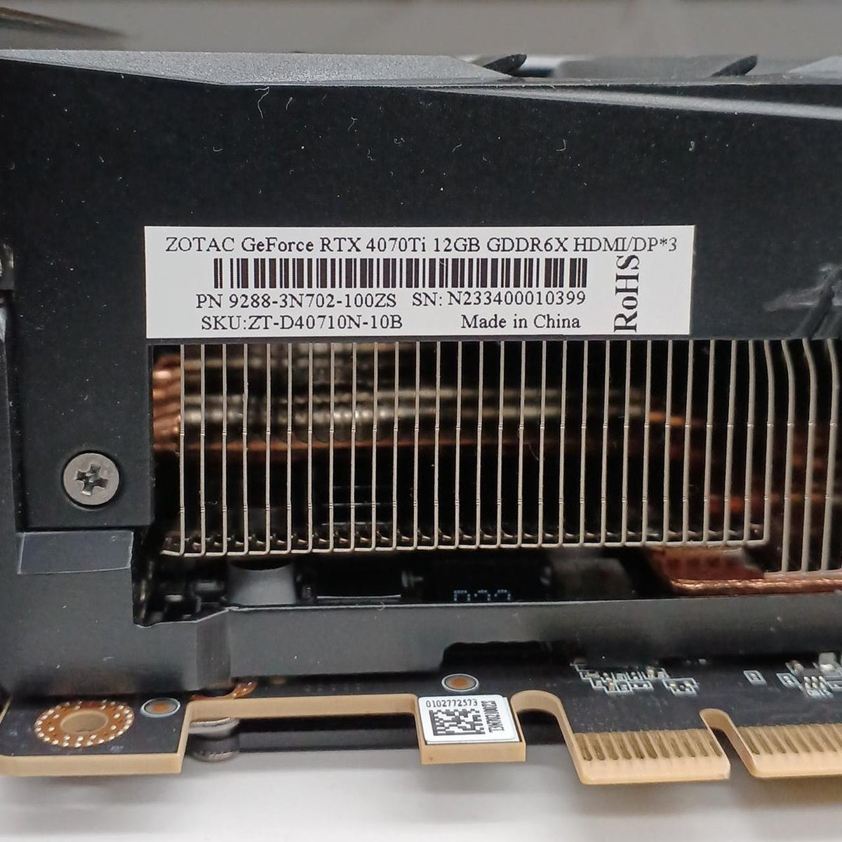 ZOTAC Graphics Card ZT-D40710N-10B