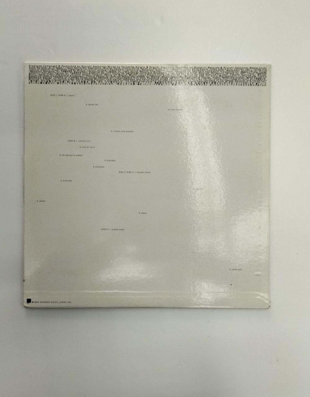 WARNER MUSIC JAPAN Record Ryuichi Sakamoto BTTB