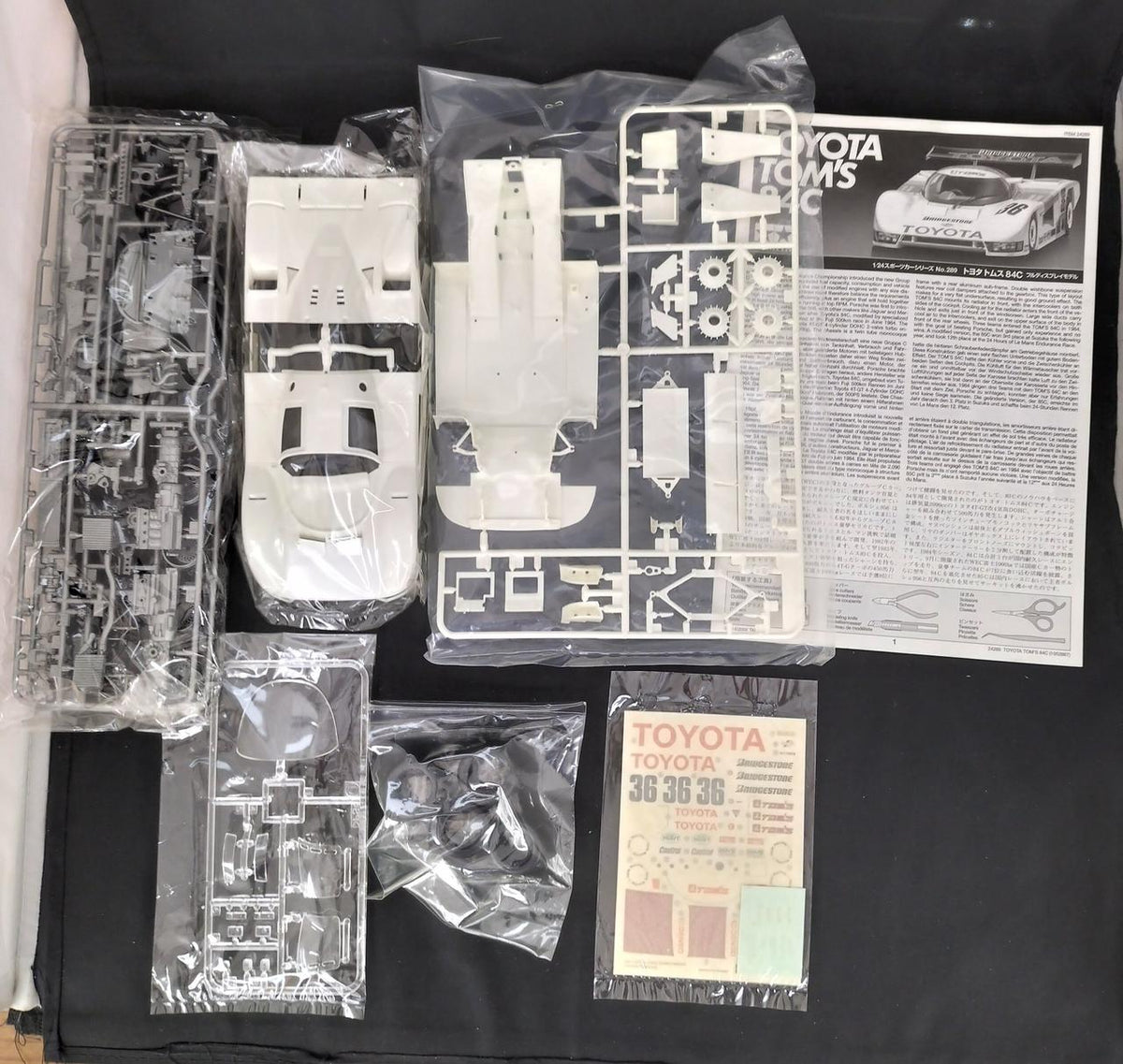 TAMIYA 1/24 Toyota TOM'S 84C - Banzai Thrifting | BanzaiHobby