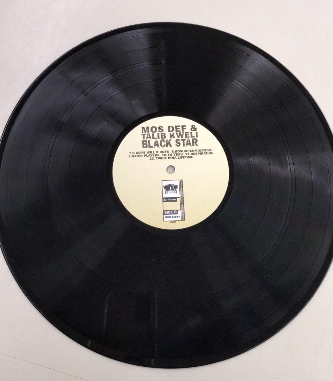 RAWKUS RECORDS LP Mos Def & Talib Kweli BLACK BLACK STAR