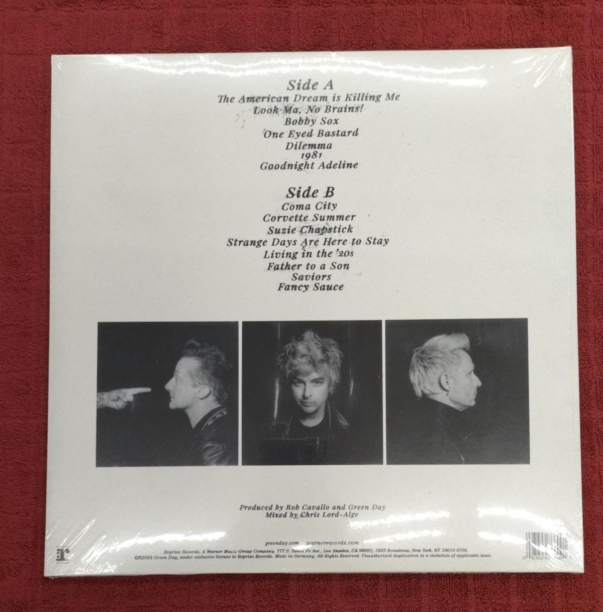 WARNER RECORDS GREEN DAY SAVIORS (DELUXE) < Limited Edition 9362486609