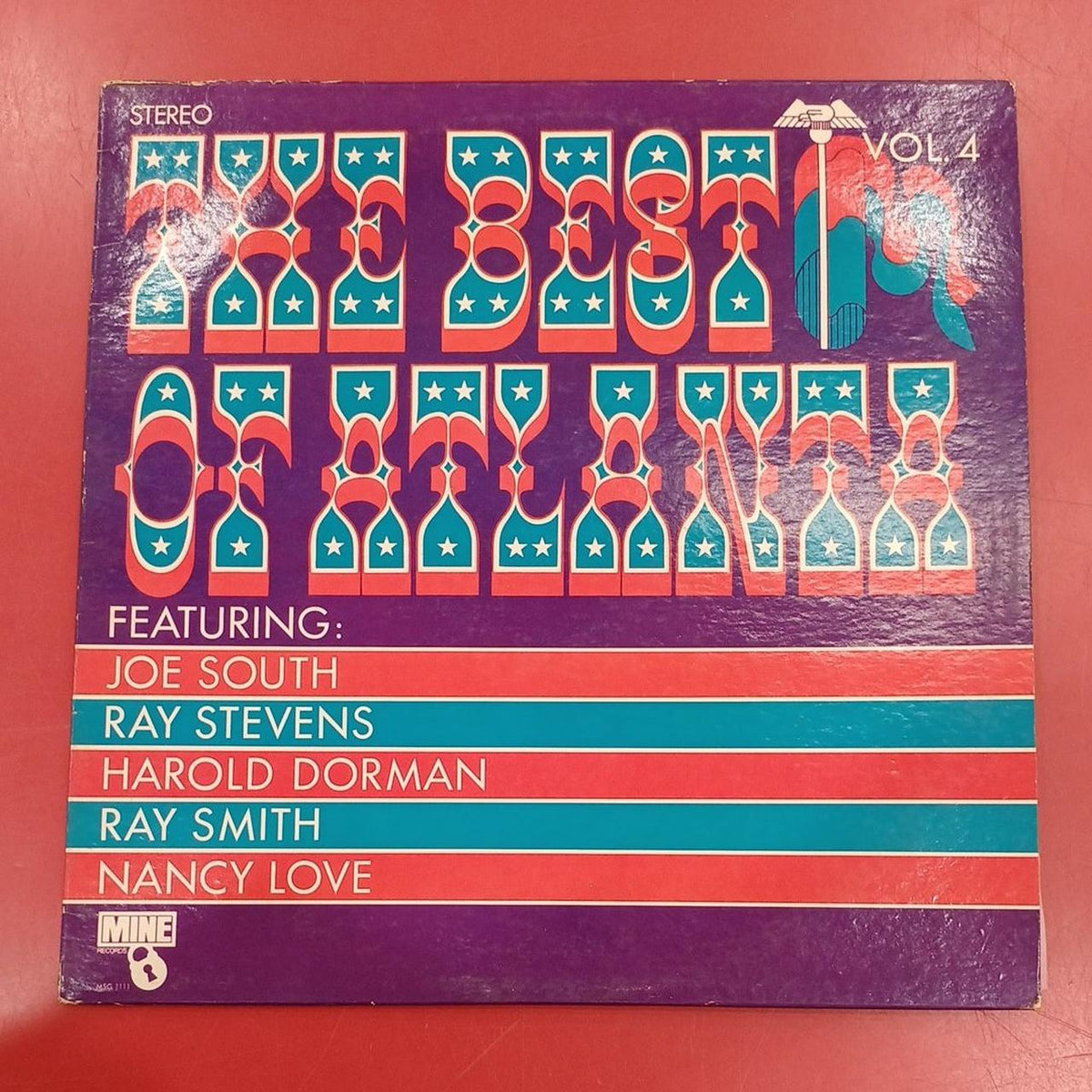 MINE RECORDS LP Record THE BEST OF ATLANTA VOL. 4