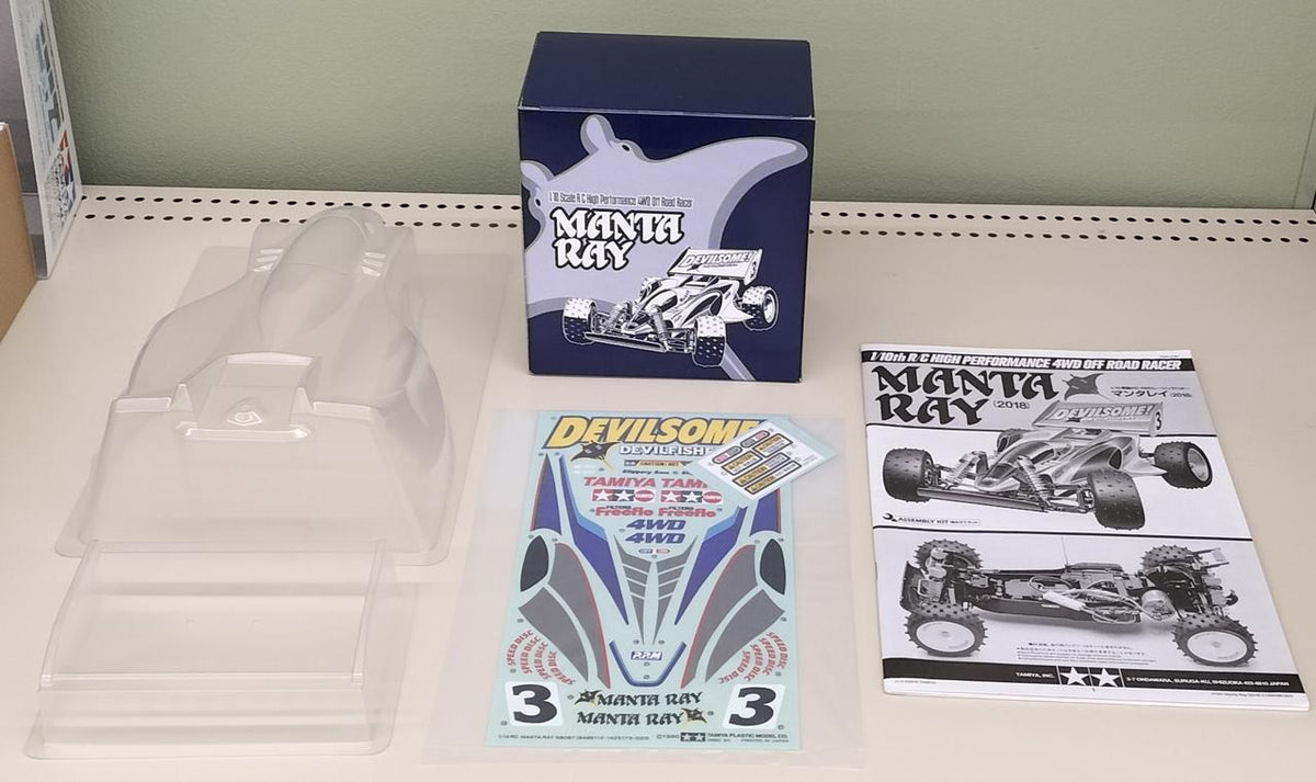 TAMIYA Plastic Model MANTARAY 1/10 Electric RC 4WD Racing Buggy - Banzai Thrifting | BanzaiHobby