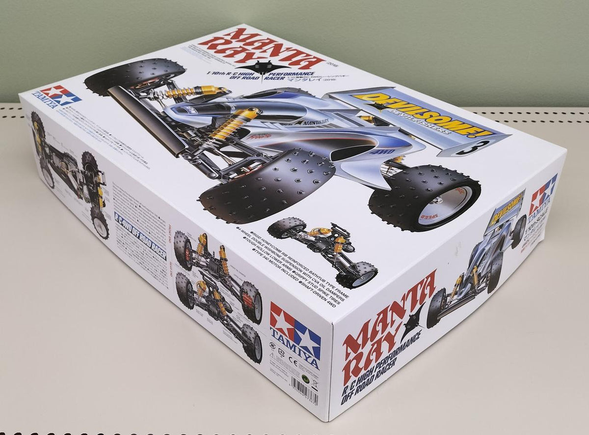 TAMIYA Plastic Model MANTARAY 1/10 Electric RC 4WD Racing Buggy - Banzai Thrifting | BanzaiHobby
