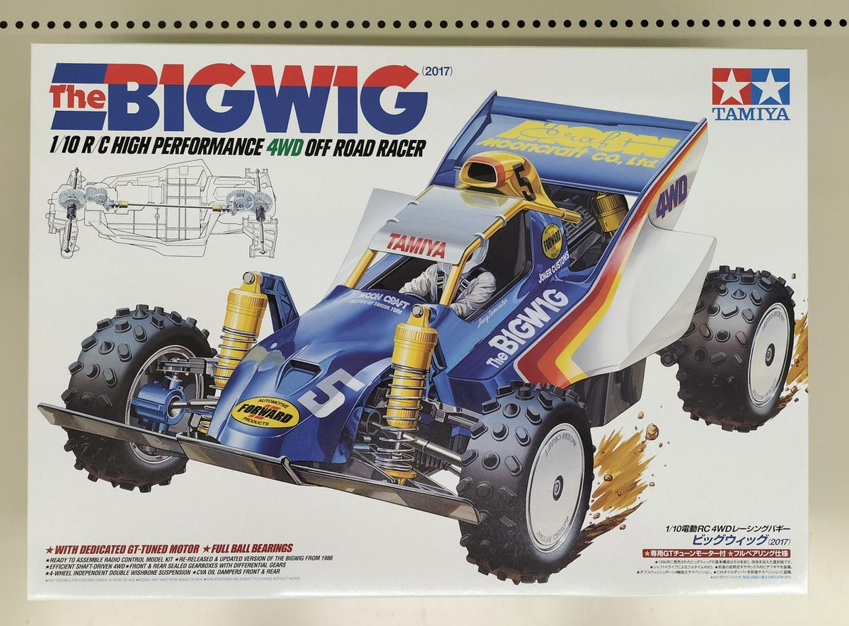 TAMIYA Plastic Model THE BIGWIG 1/10 Electric RC 4WD Racing Buggy - Banzai Thrifting | BanzaiHobby