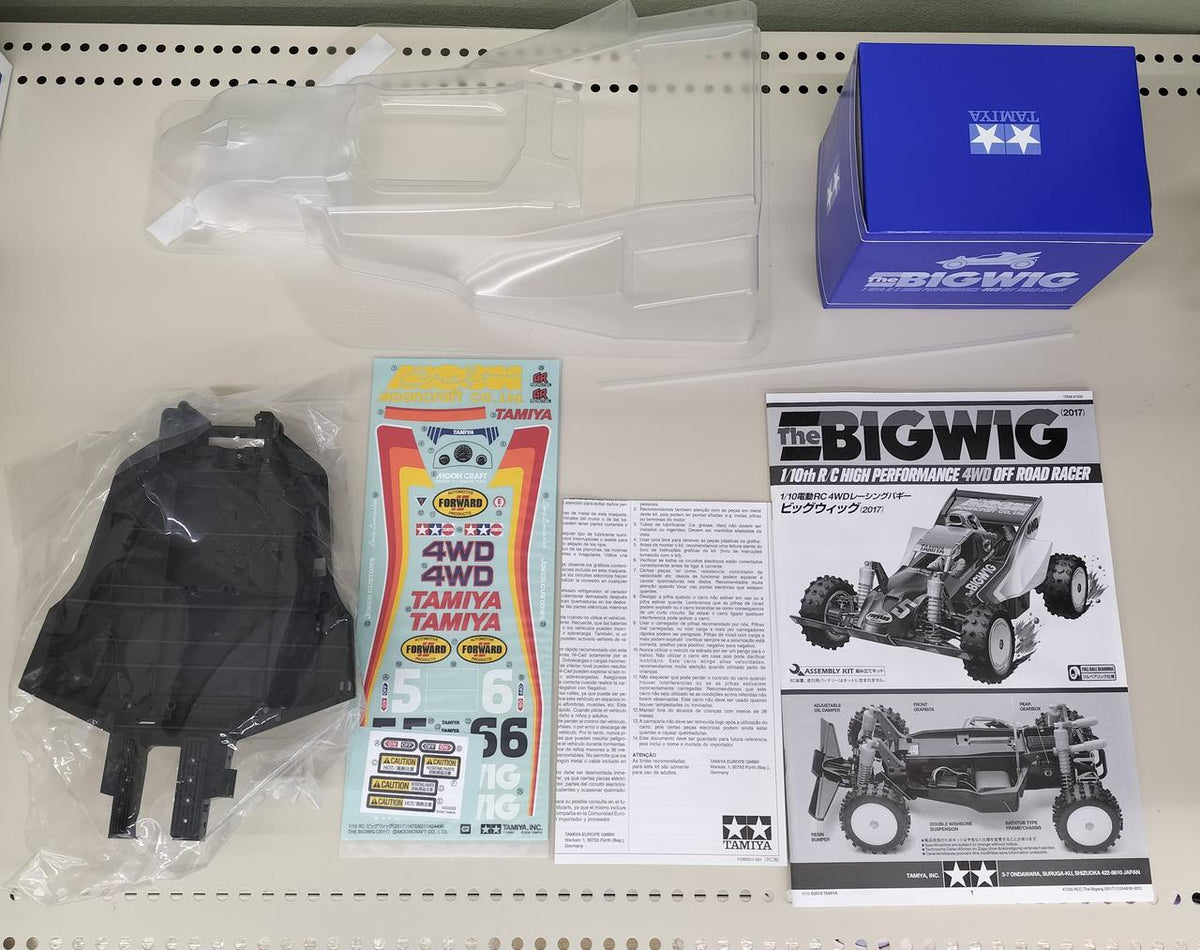 TAMIYA Plastic Model THE BIGWIG 1/10 Electric RC 4WD Racing Buggy - Banzai Thrifting | BanzaiHobby