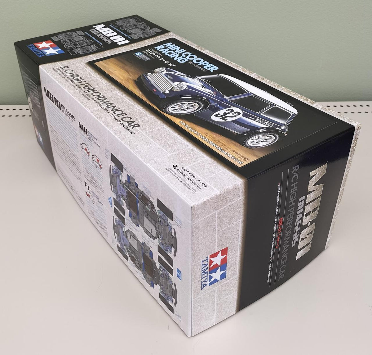 TAMIYA Plastic Model MB-01 1/10 Electric RC Car Mini Cooper Racing - Banzai Thrifting | BanzaiHobby