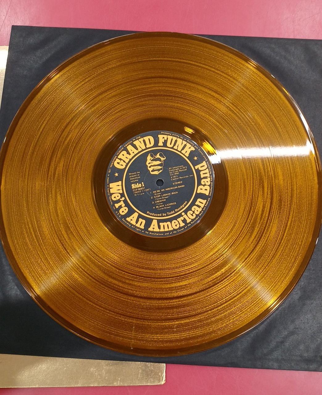 Toshiba Musical Industries LP Record American Band / Grand Funk Railroad