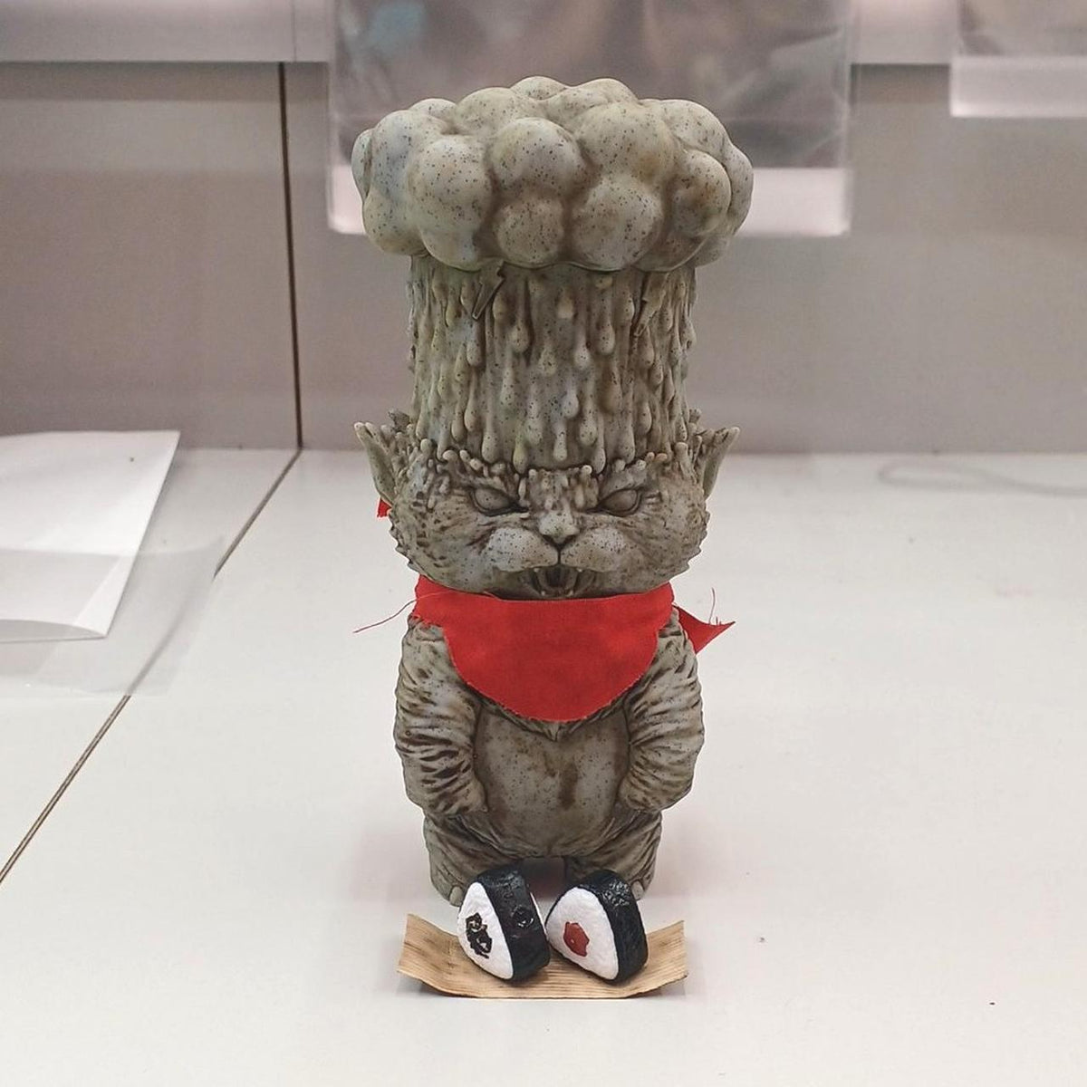 Moukoyama Indie Soft Vinyl Moss Extra Jizo Cat (Standing) - Moukoyama Banzai Hobby