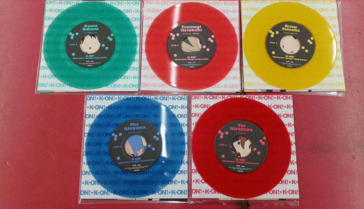 PONY CANYON Anime EP Edition K-ON! 7INCH VINYL "DONUTS" BOX