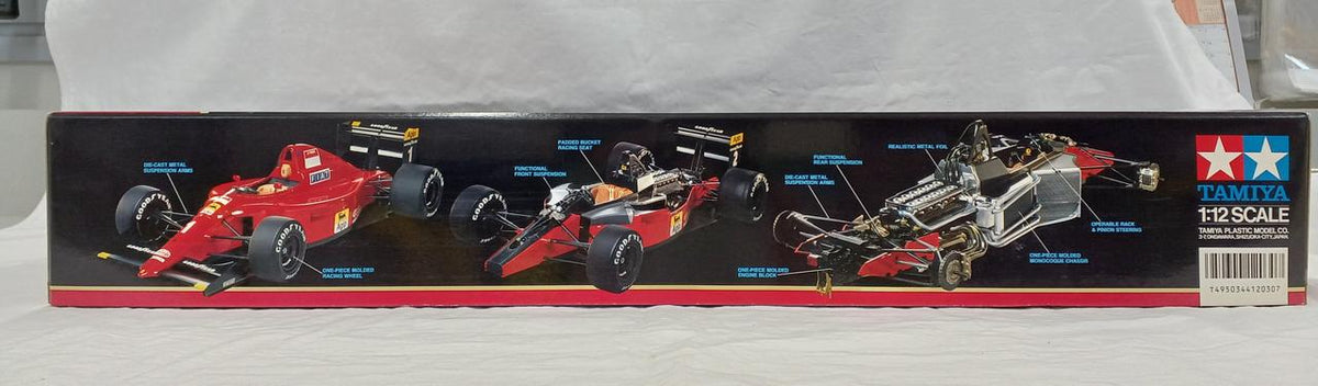 TAMIYA Plastic Model 1/12 Ferrari 641/2 Transparent Cowling - Banzai Thrifting | BanzaiHobby