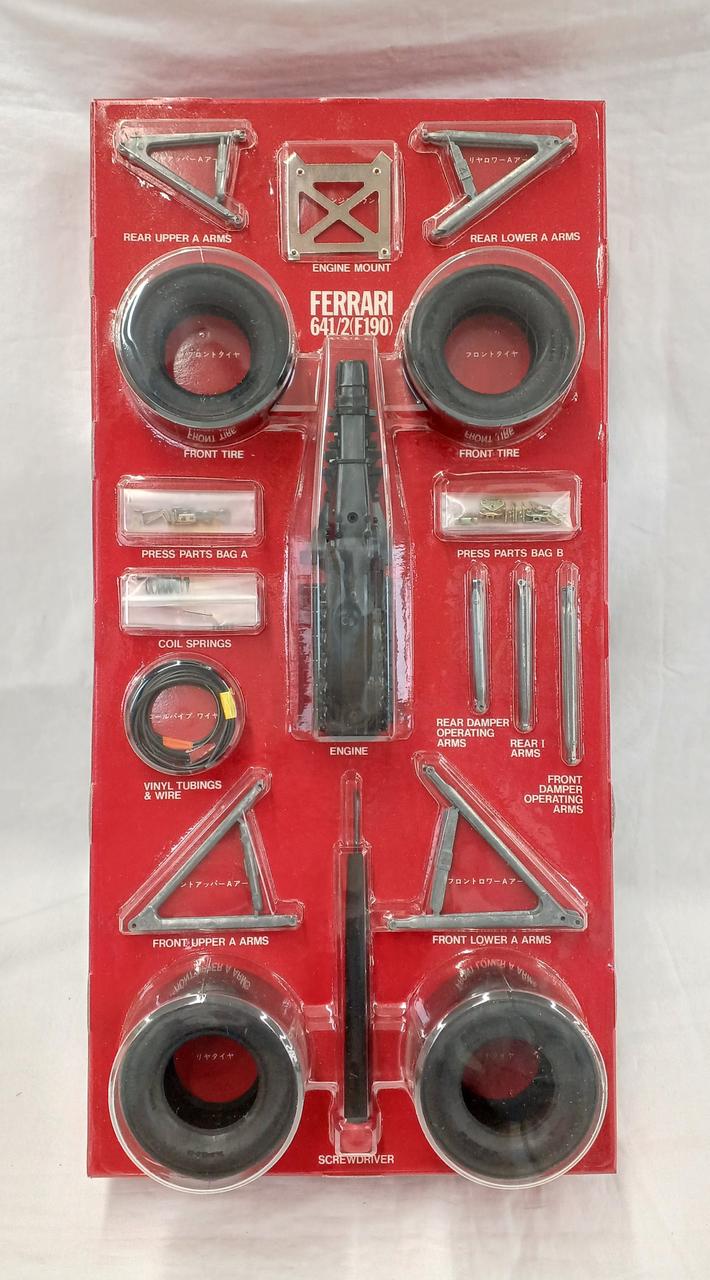 TAMIYA Plastic Model 1/12 Ferrari 641/2 Transparent Cowling - Banzai Thrifting | BanzaiHobby