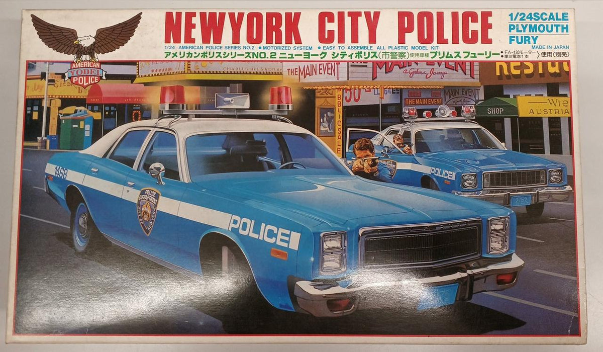 yodel American Police Series 1/24 NY Citypolis Primus Fury - Banzai Thrifting | BanzaiHobby