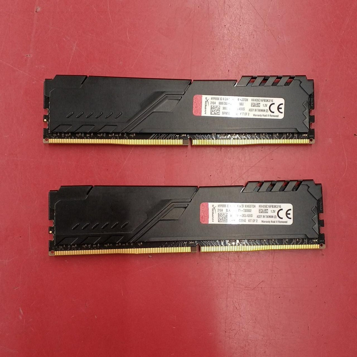 HYPERX DDR4-2666 8GB 2-Die Set HX426C16FB3K2/16