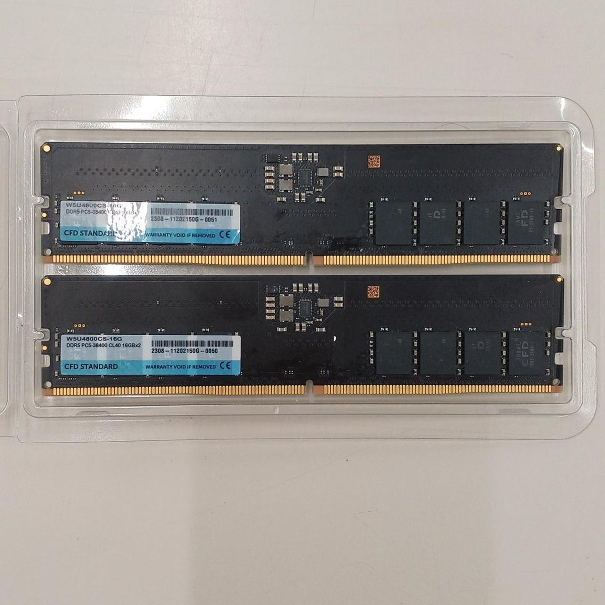 CFD DDR5 Memory (16GB×2) W5U4800CS-16G