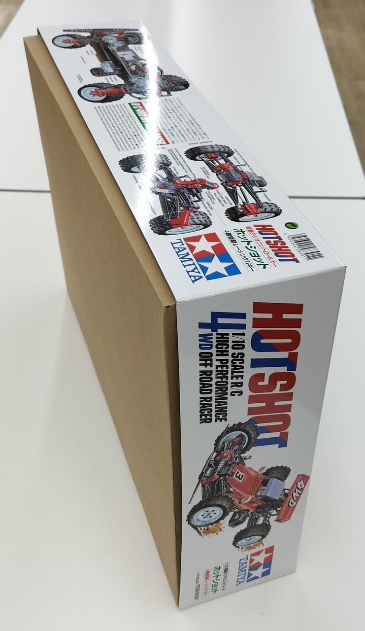 TAMIYA Plastic Model Racing Buggy HOT SHOT 4WD - Banzai Thrifting | BanzaiHobby