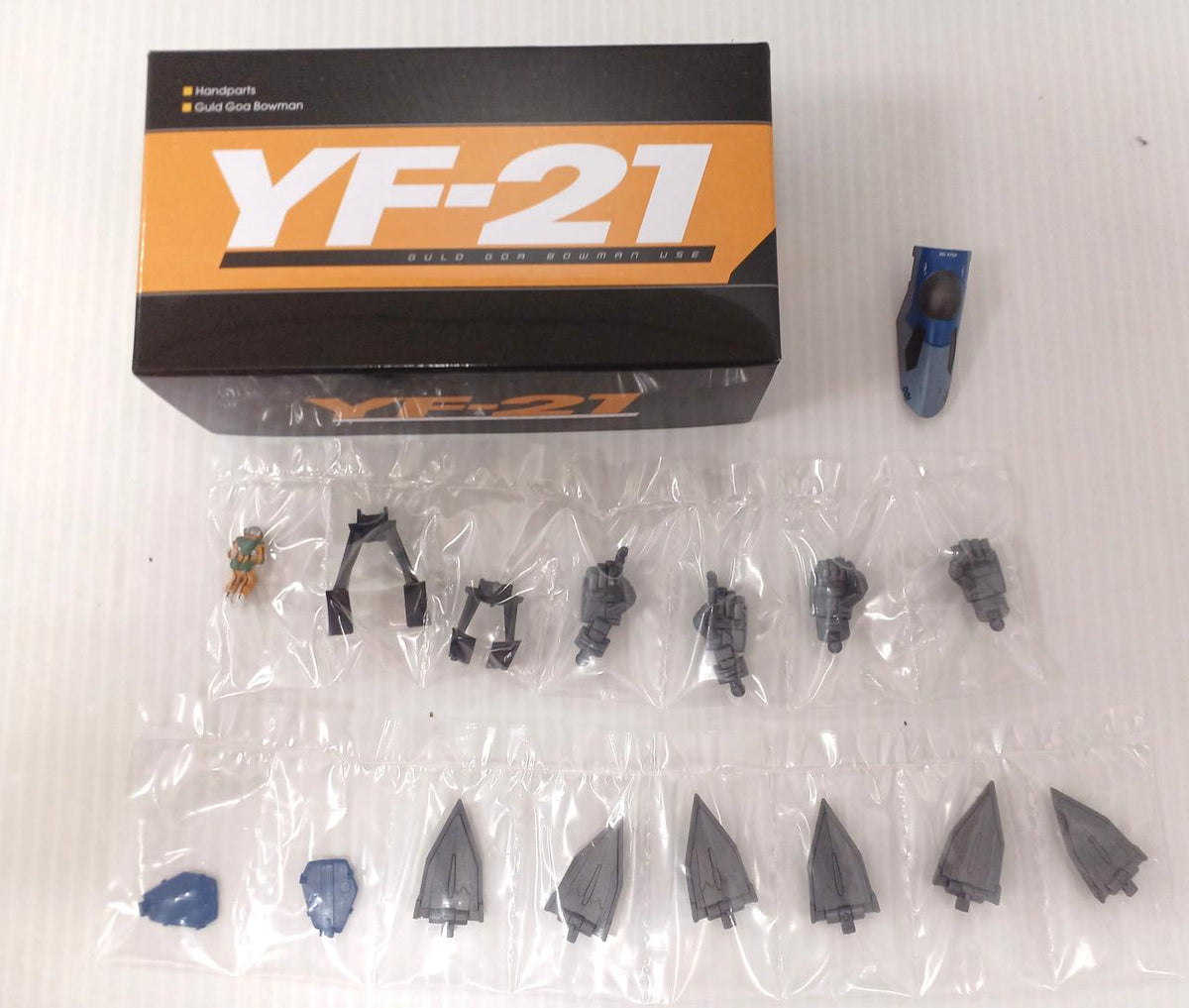 BANDAI DX Chogokin YF-21 (Guld Gore Bowman's Unit)
