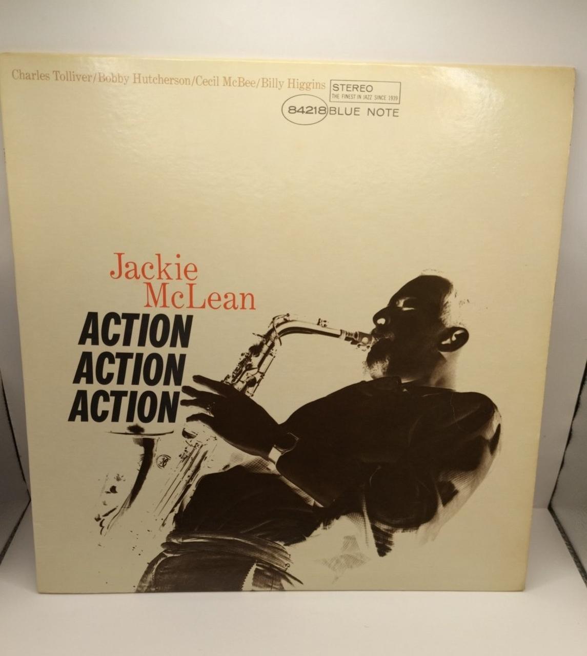 BLUE NOTE RECORDS ACTION JACKIE MCLEAN BST-84218