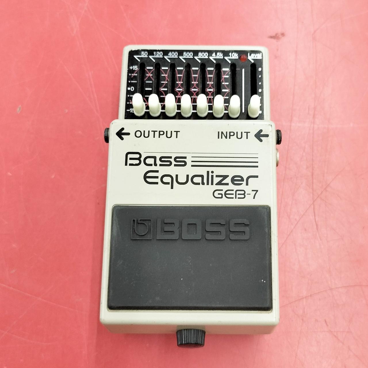 Boss GEB-7 7-band Bass EQ Pedal