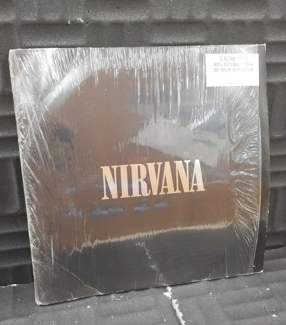 GEFFEN RECORDS Western Music LP Record Nirvana/Nirvana