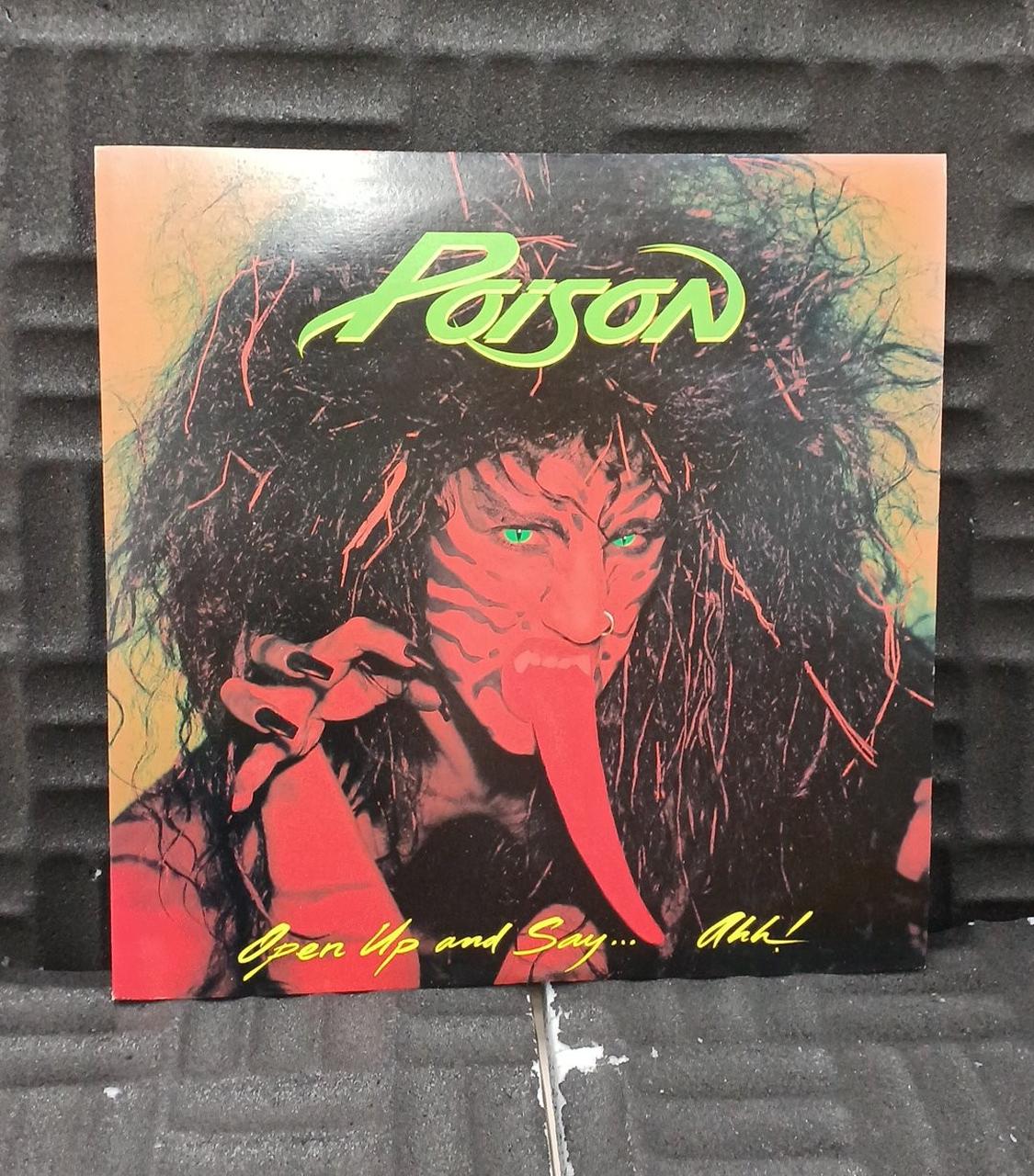 CBS Sony Western music LP record POISON / OPEN UP AND SAY... AHH!