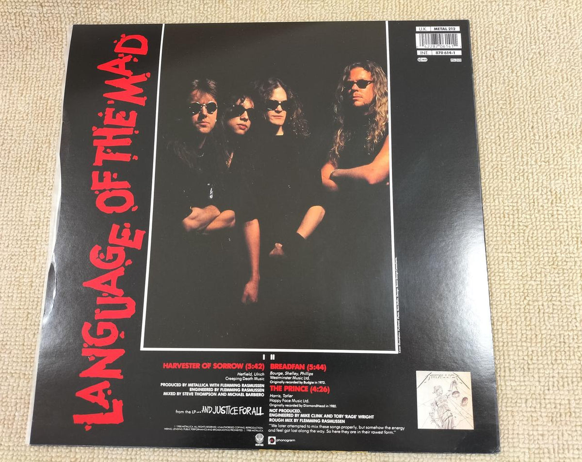 VERTIGO Record THE GOD THE BAD & THE LIVE