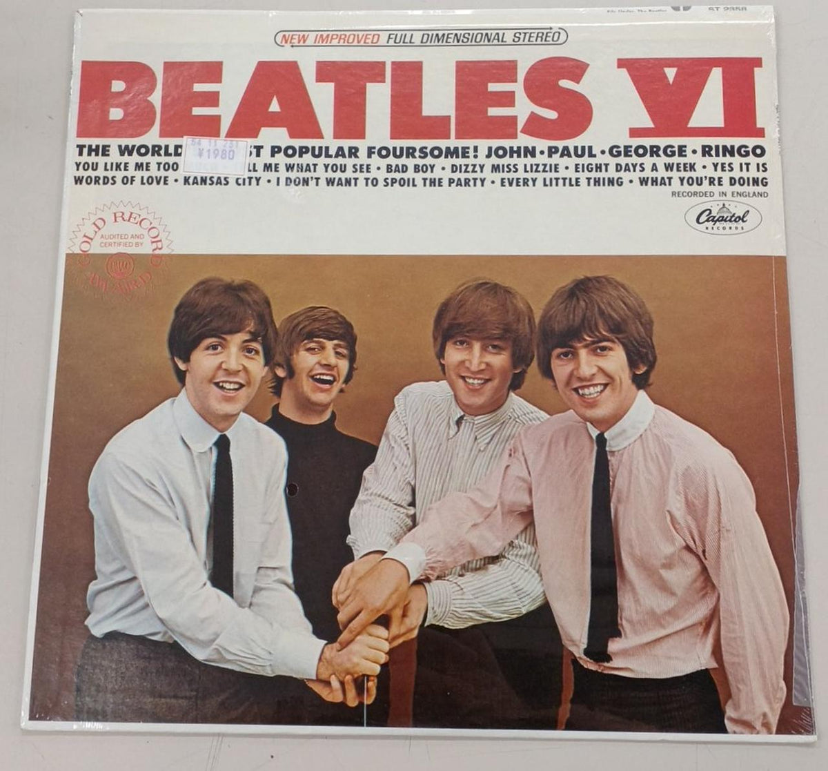 CAPITOL BEATLES VI ST-2358