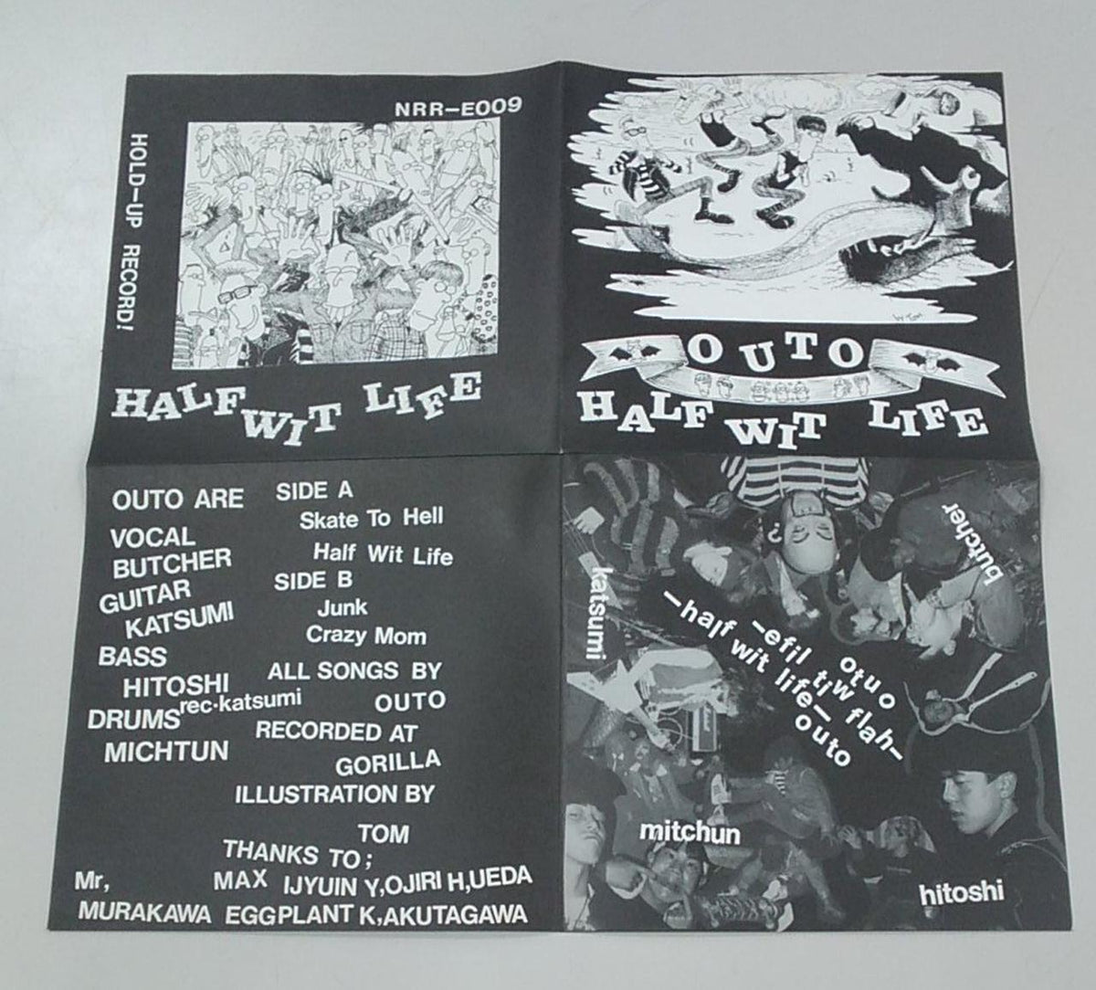 HOLD-UP RECORD OUTO/HALF WIT LIFE NRR-E009
