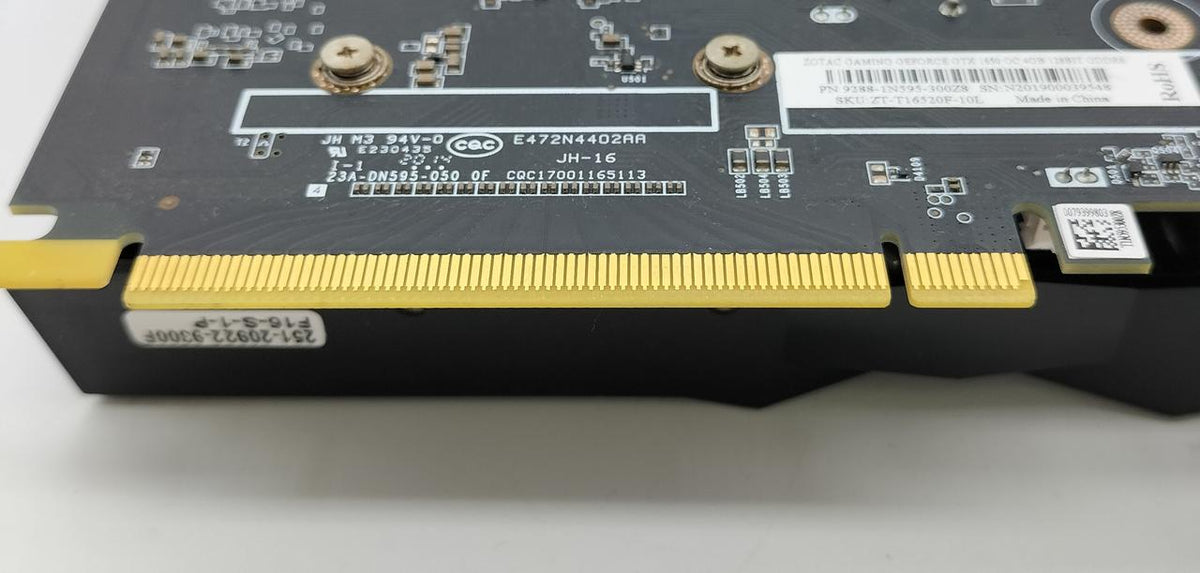 ZOTAC Graphics Card GTX1650 OC 4GB