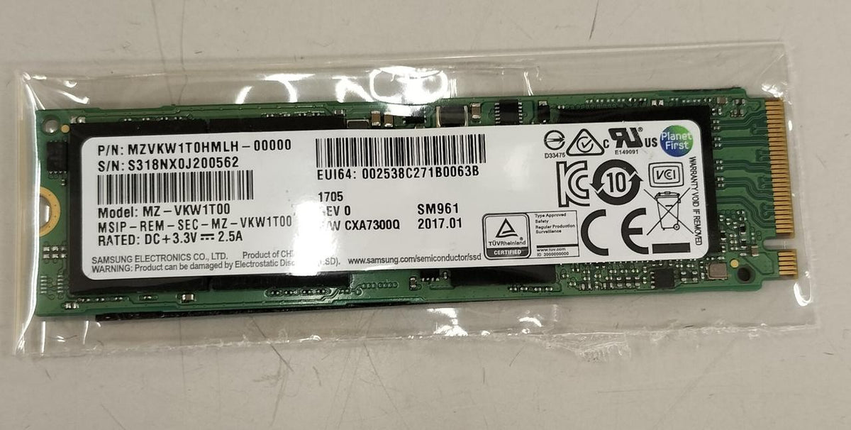 SAMSUNG SSD MZ-VKW1T00