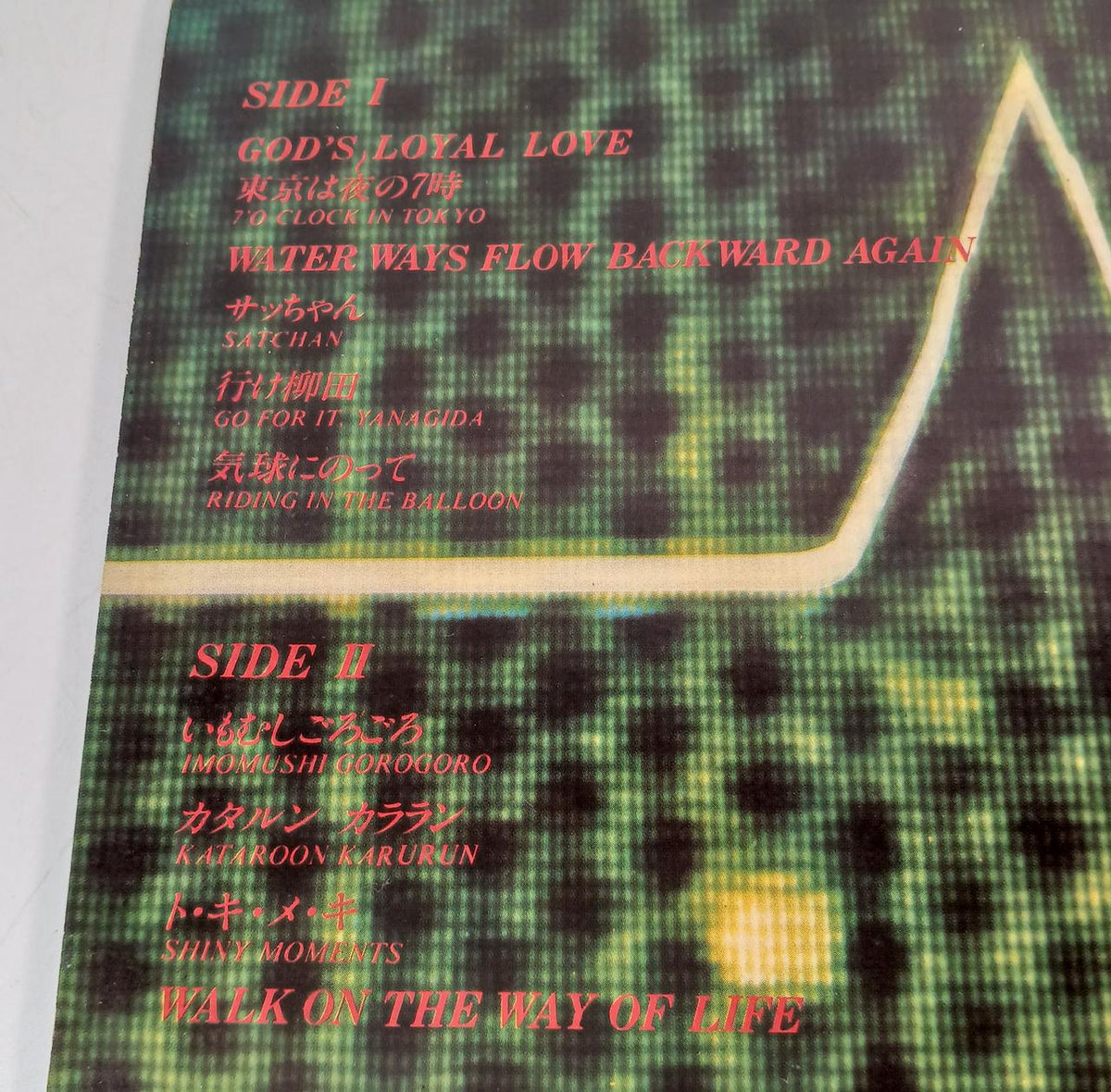 PHILIPS LP Record Akiko Yano / Tokyo wa 7 PM S-7081