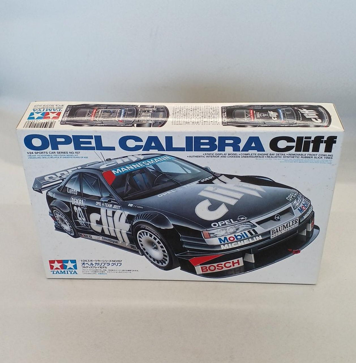 TAMIYA 1/24 Opel Calibra Cliff Sports Car Series NO.157