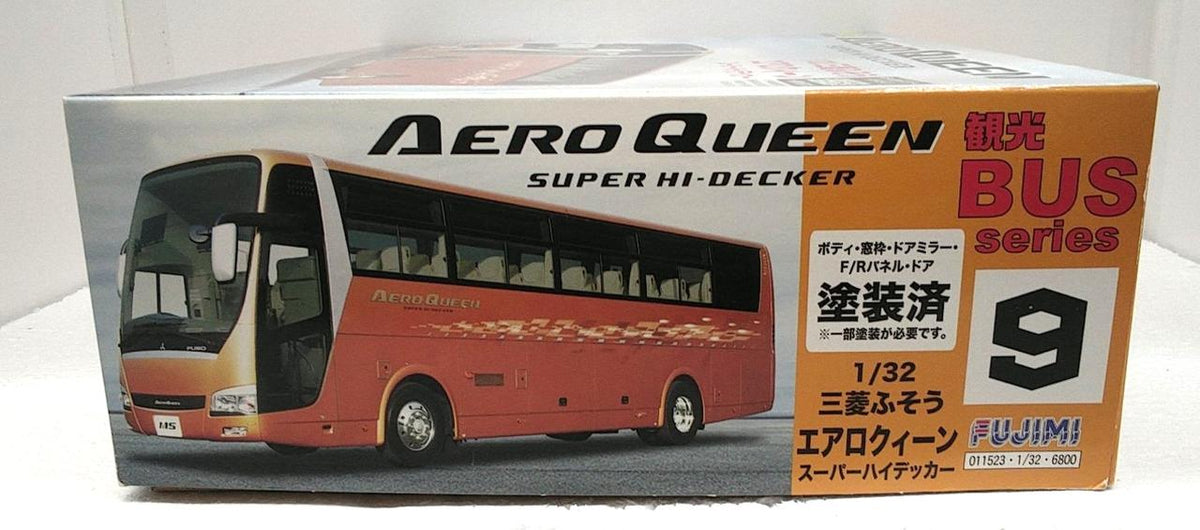 FUJIMI 1/32 Sightseeing Bus Series Mitsubishi Fuso Aero Queen Super High-Decker