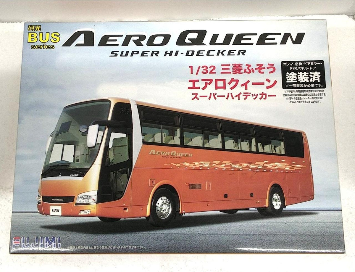 FUJIMI 1/32 Sightseeing Bus Series Mitsubishi Fuso Aero Queen Super High-Decker