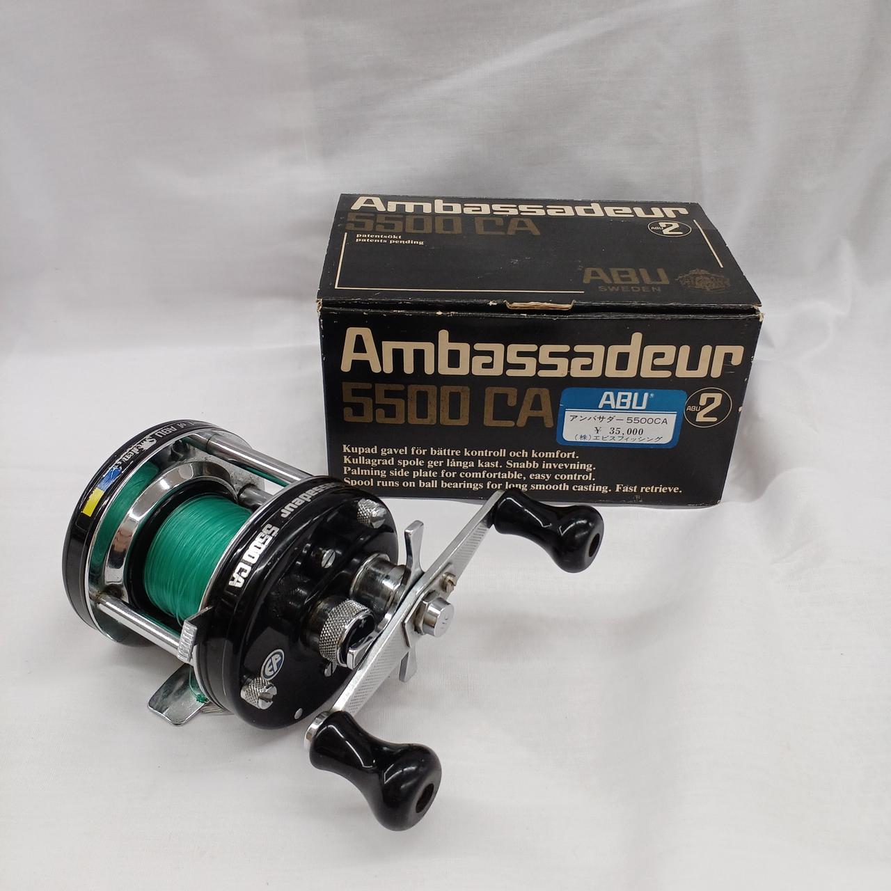 ambassadeur 5500 fishing reel Abu Garcia S Conventional Reel, Size (1400534), 2 Stainless Steel, Multi-Stop Ball Bearings for Smooth Operation, Durable and Lightweight : Sports & Outdoors made in Sweden to meet the demands of the most hardcore angler Ambassadeur 5500 Abu Garcia Ambassadeur