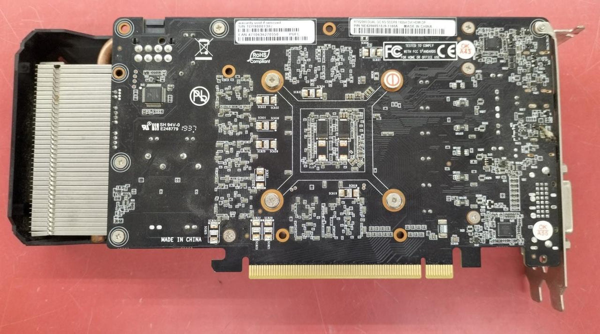 PALIT Graphics Card RTX2060 DUAL OC 6G
